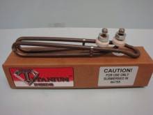 Spa Flow thru Heater Element 5.5kw/240v Universal 10" Titanium