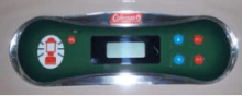 Coleman spa topside control COLE700S, 6 button 2 pump Coleman spa topside control COLE700S, 6 button 2 pump