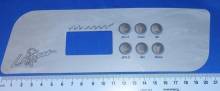 LA Spas topside control panel TSC 44 2p blo 6 button overlay LA Spas topside control panel TSC 44 2p blo 6 button overlay